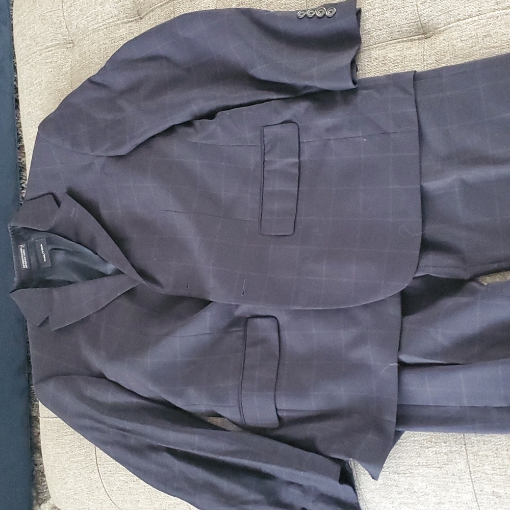 Nautica Blue pinstripe suit